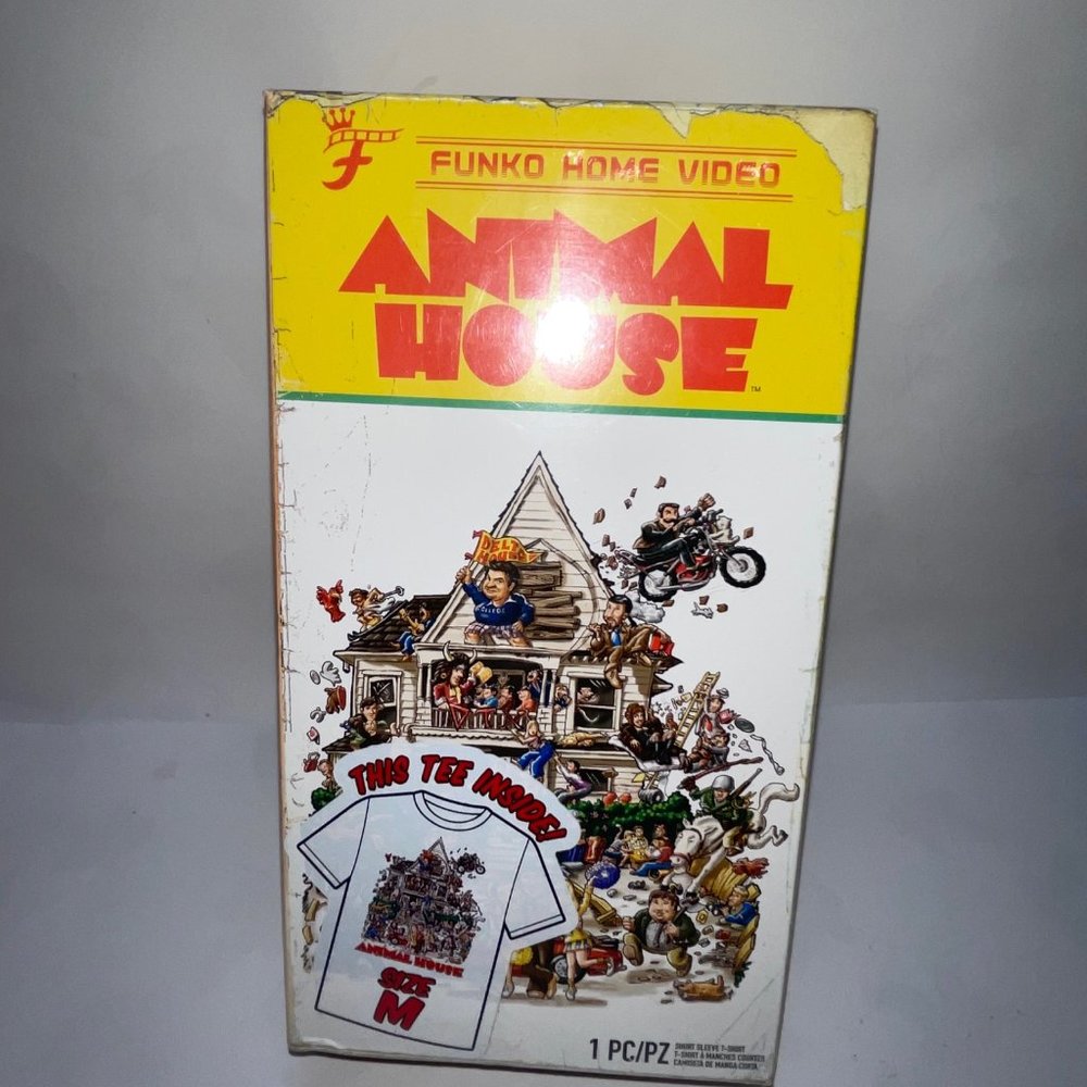 Animal House T-Shirt Size M in video tape box gift
